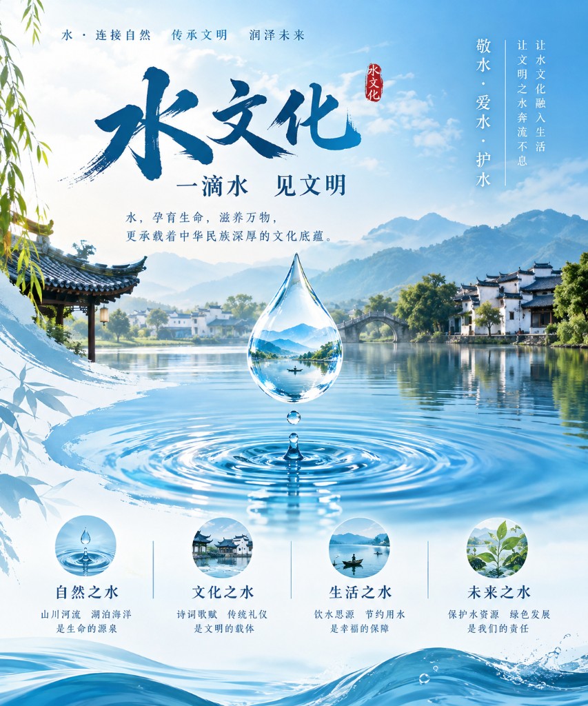 水文化宣传图
